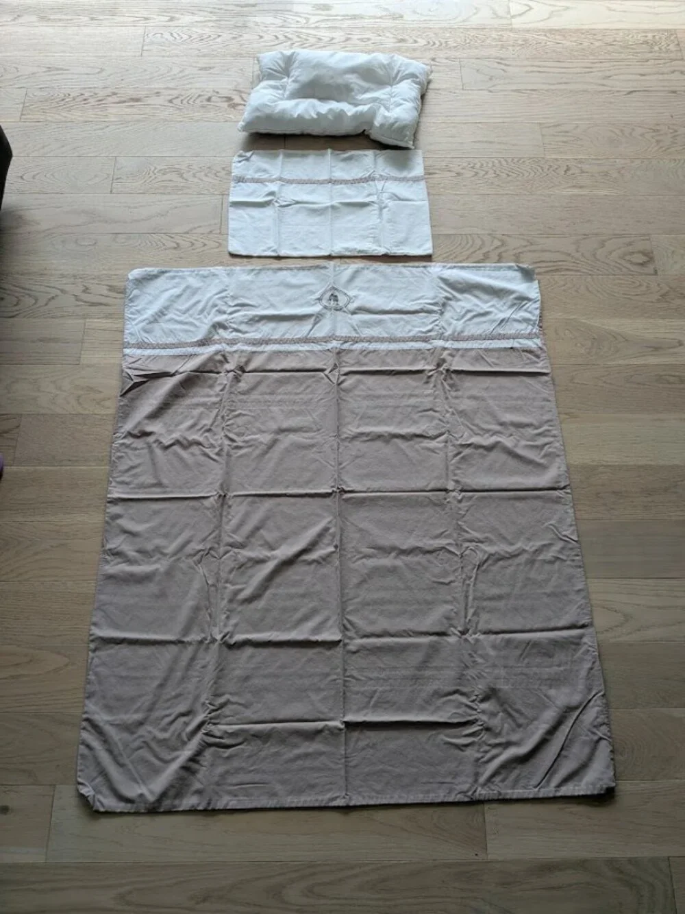 IKEA CHARMTROLL CRIB DUVET COVER PILLOWCASE & PILLOW ELEPHANT SET BABY TODDLER